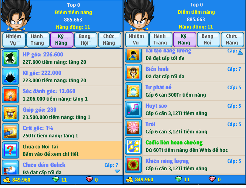 Nick Ngọc Rồng Online VIP giá rẻ, NickDaoQuan.Com, Shop Nick Ngọc Rồng