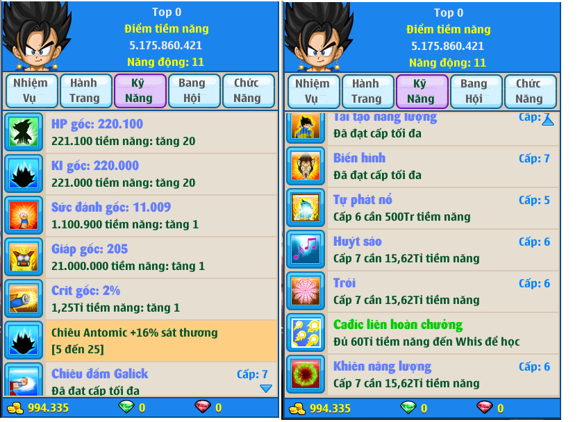 Nick Ngọc Rồng Online VIP giá rẻ, NickDaoQuan.Com, Shop Nick Ngọc Rồng