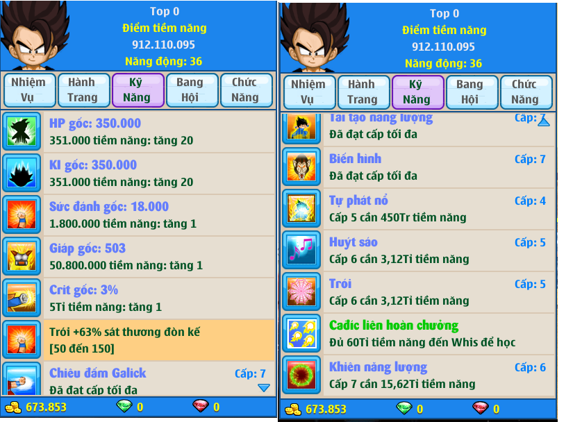Nick Ngọc Rồng Online VIP giá rẻ, NickDaoQuan.Com, Shop Nick Ngọc Rồng