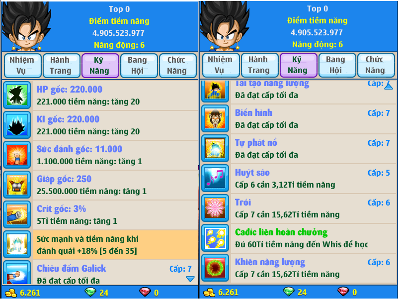 Nick Ngọc Rồng Online VIP giá rẻ, NickDaoQuan.Com, Shop Nick Ngọc Rồng