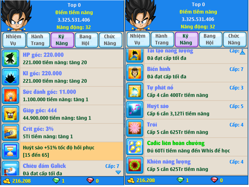Nick Ngọc Rồng Online VIP giá rẻ, NickDaoQuan.Com, Shop Nick Ngọc Rồng