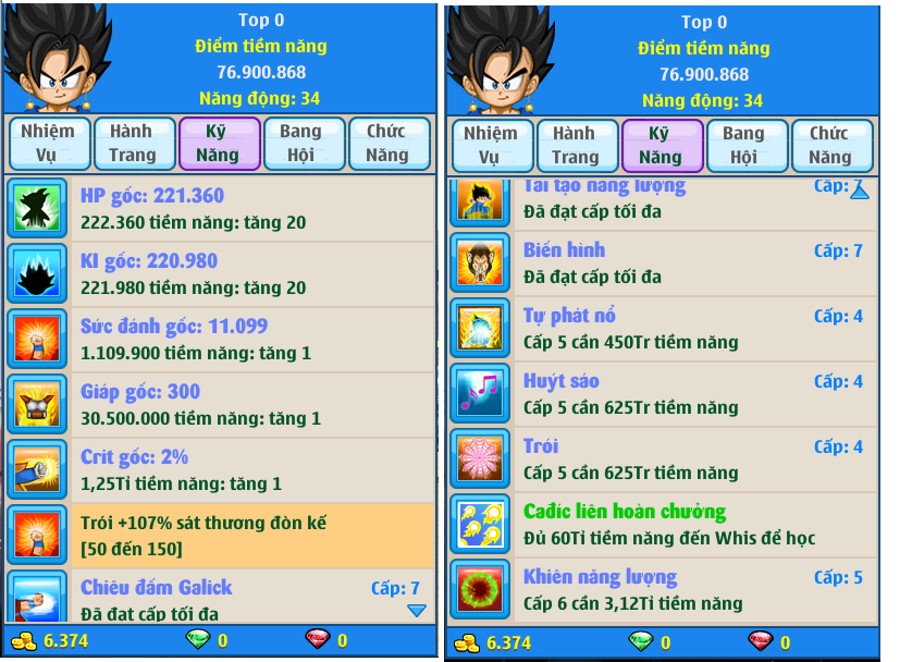 Nick Ngọc Rồng Online VIP giá rẻ, NickDaoQuan.Com, Shop Nick Ngọc Rồng