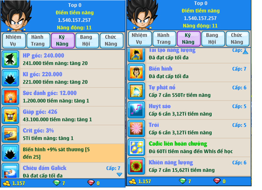 Nick Ngọc Rồng Online VIP giá rẻ, NickDaoQuan.Com, Shop Nick Ngọc Rồng