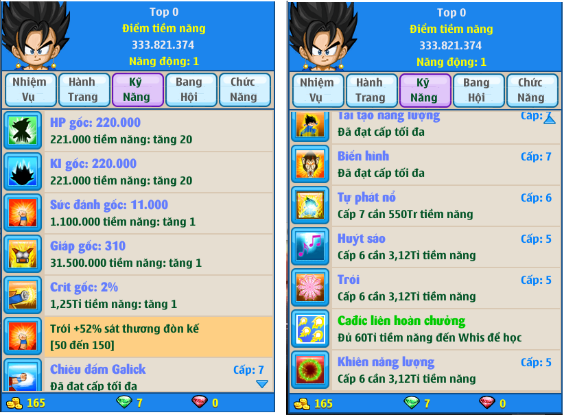 Nick Ngọc Rồng Online VIP giá rẻ, NickDaoQuan.Com, Shop Nick Ngọc Rồng