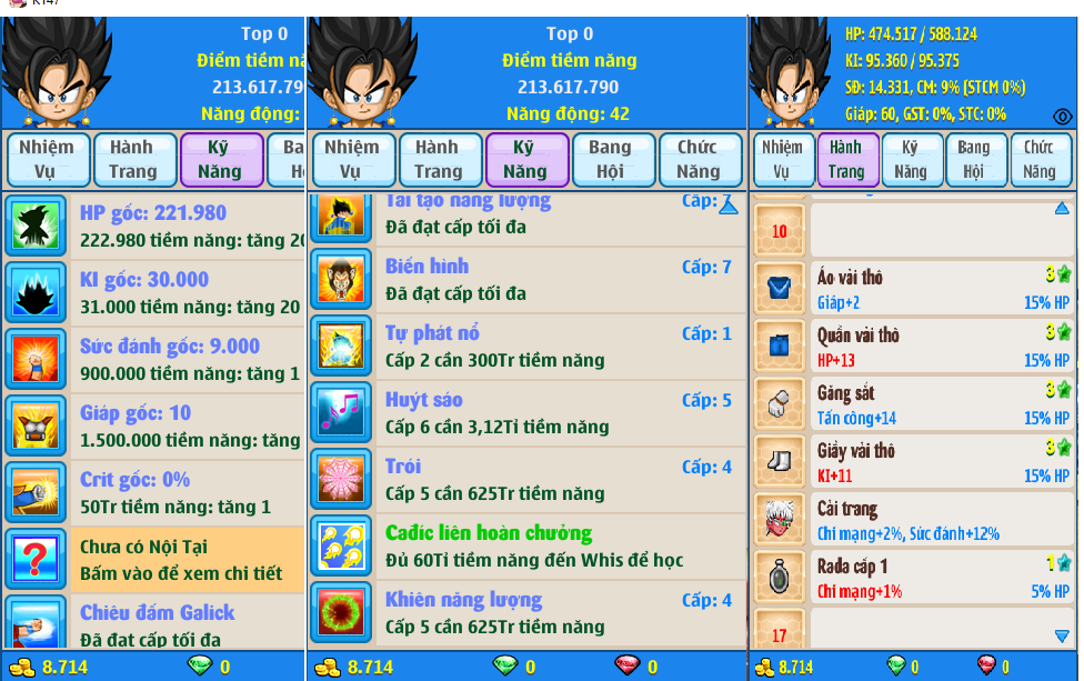 Nick Ngọc Rồng Online VIP giá rẻ, NickDaoQuan.Com, Shop Nick Ngọc Rồng