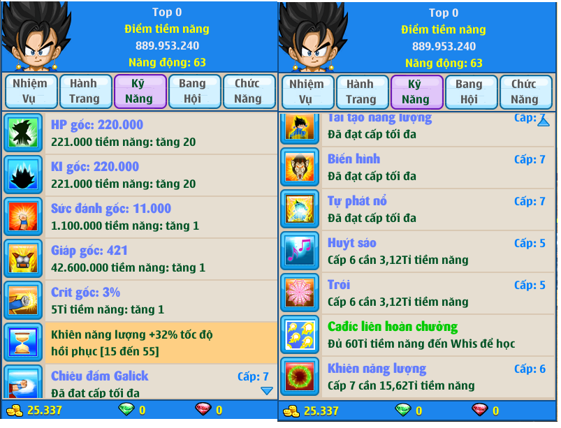 Nick Ngọc Rồng Online VIP giá rẻ, NickDaoQuan.Com, Shop Nick Ngọc Rồng