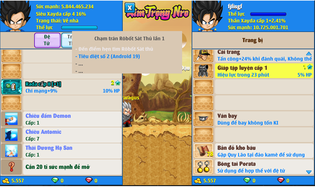 Nick Ngọc Rồng Online VIP giá rẻ, NickDaoQuan.Com, Shop Nick Ngọc Rồng