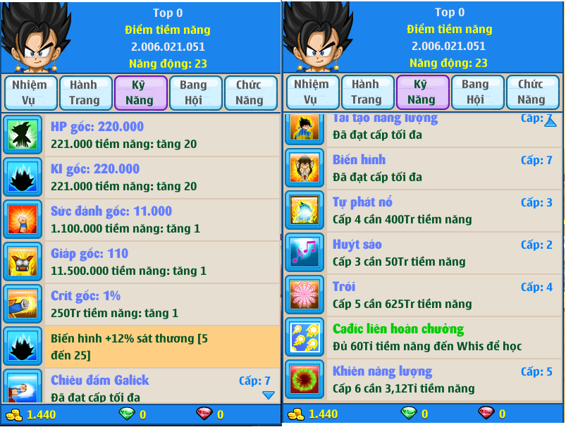 Nick Ngọc Rồng Online VIP giá rẻ, NickDaoQuan.Com, Shop Nick Ngọc Rồng