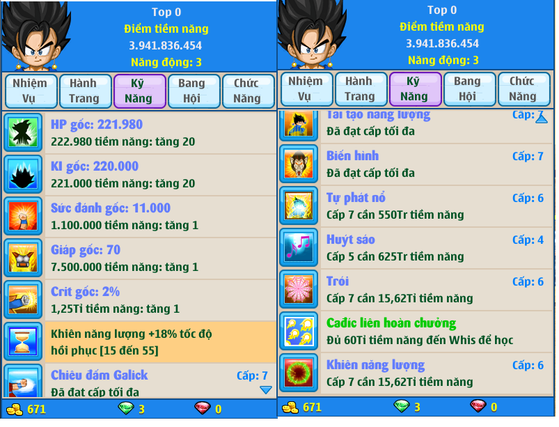 Nick Ngọc Rồng Online VIP giá rẻ, NickDaoQuan.Com, Shop Nick Ngọc Rồng