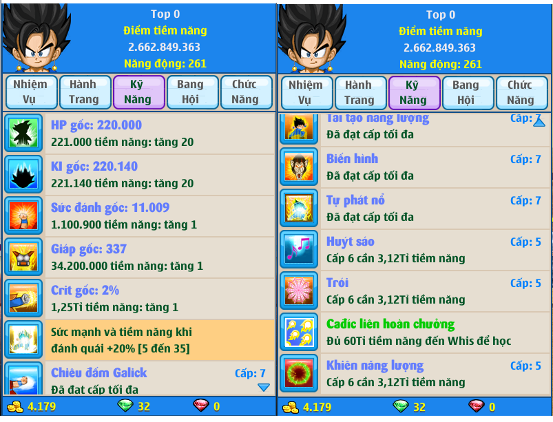 Nick Ngọc Rồng Online VIP giá rẻ, NickDaoQuan.Com, Shop Nick Ngọc Rồng
