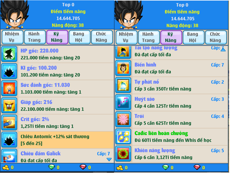 Nick Ngọc Rồng Online VIP giá rẻ, NickDaoQuan.Com, Shop Nick Ngọc Rồng