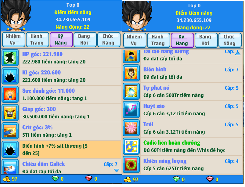 Nick Ngọc Rồng Online VIP giá rẻ, NickDaoQuan.Com, Shop Nick Ngọc Rồng