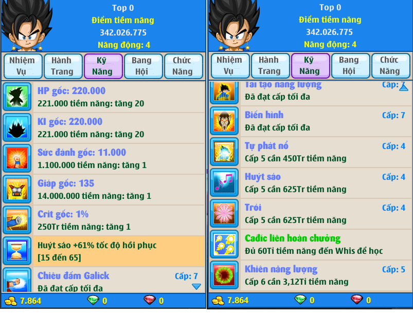 Nick Ngọc Rồng Online VIP giá rẻ, NickDaoQuan.Com, Shop Nick Ngọc Rồng