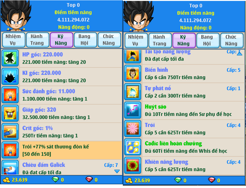 Nick Ngọc Rồng Online VIP giá rẻ, NickDaoQuan.Com, Shop Nick Ngọc Rồng
