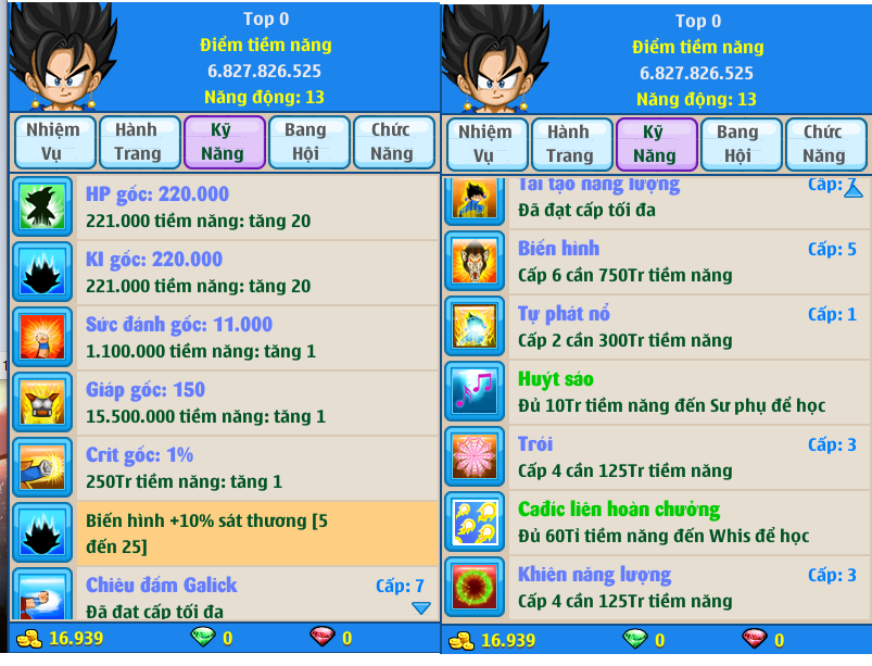 Nick Ngọc Rồng Online VIP giá rẻ, NickDaoQuan.Com, Shop Nick Ngọc Rồng