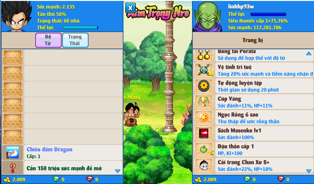 Nick Ngọc Rồng Online VIP giá rẻ, NickDaoQuan.Com, Shop Nick Ngọc Rồng