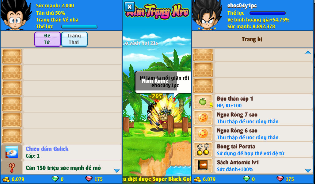 Nick Ngọc Rồng Online VIP giá rẻ, NickDaoQuan.Com, Shop Nick Ngọc Rồng