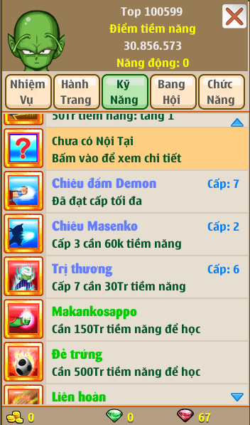 Nick Ngọc Rồng Online VIP giá rẻ, NickDaoQuan.Com, Shop Nick Ngọc Rồng