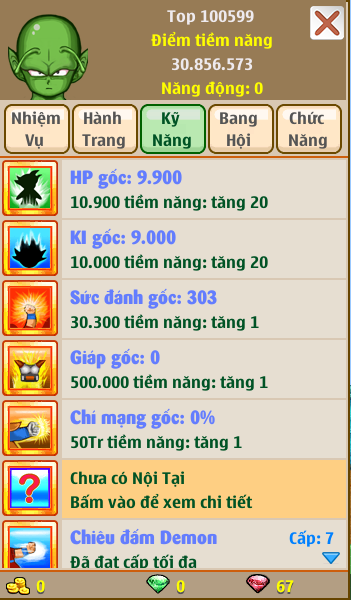 Nick Ngọc Rồng Online VIP giá rẻ, NickDaoQuan.Com, Shop Nick Ngọc Rồng