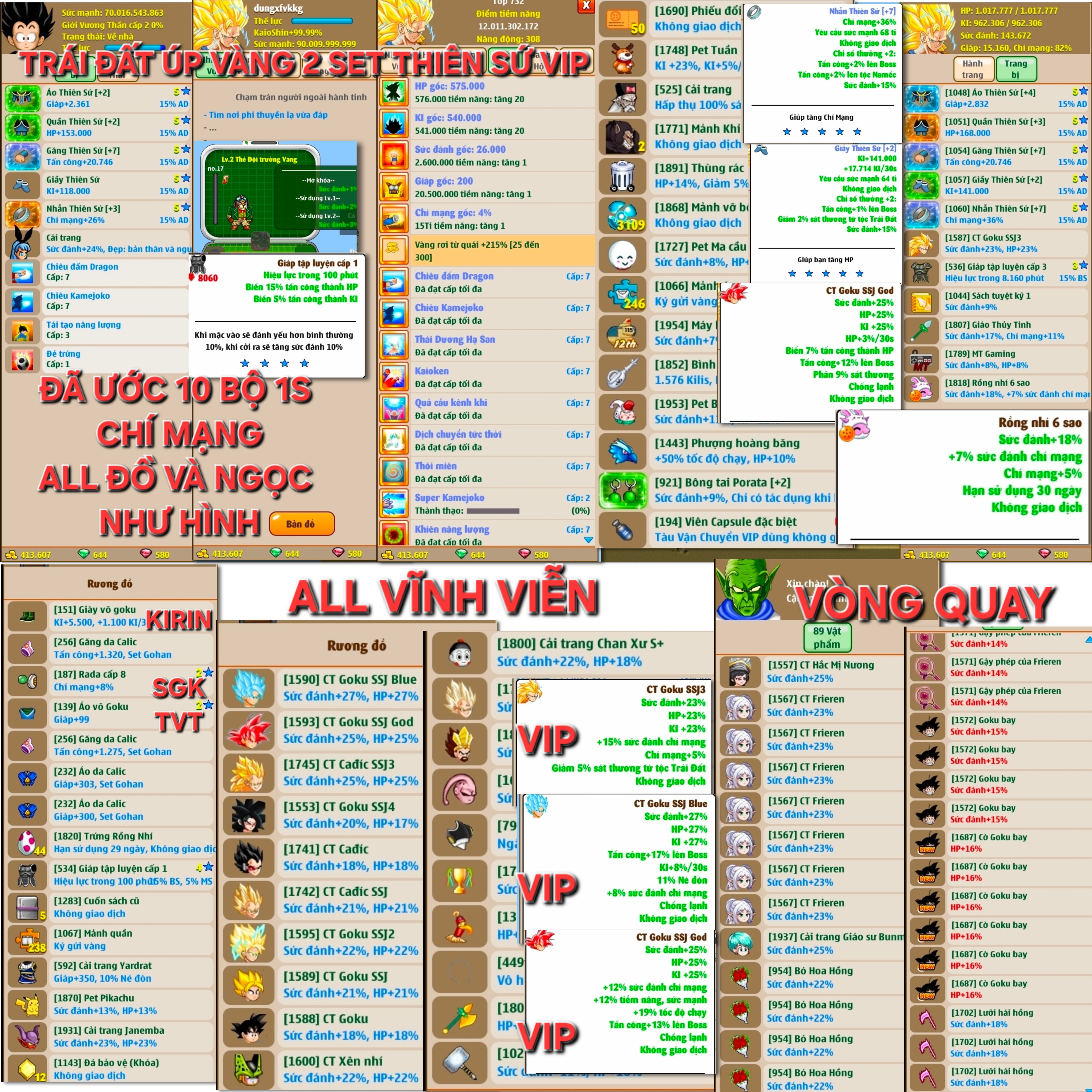 Nick Ngọc Rồng Online VIP giá rẻ, NickDaoQuan.Com, Shop Nick Ngọc Rồng