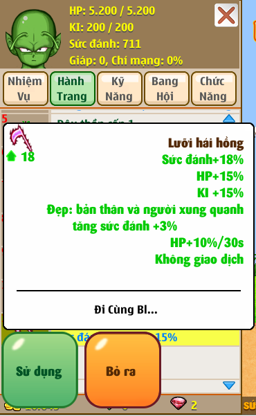 Nick Ngọc Rồng Online VIP giá rẻ, NickDaoQuan.Com, SHOP Ngọc Rồng