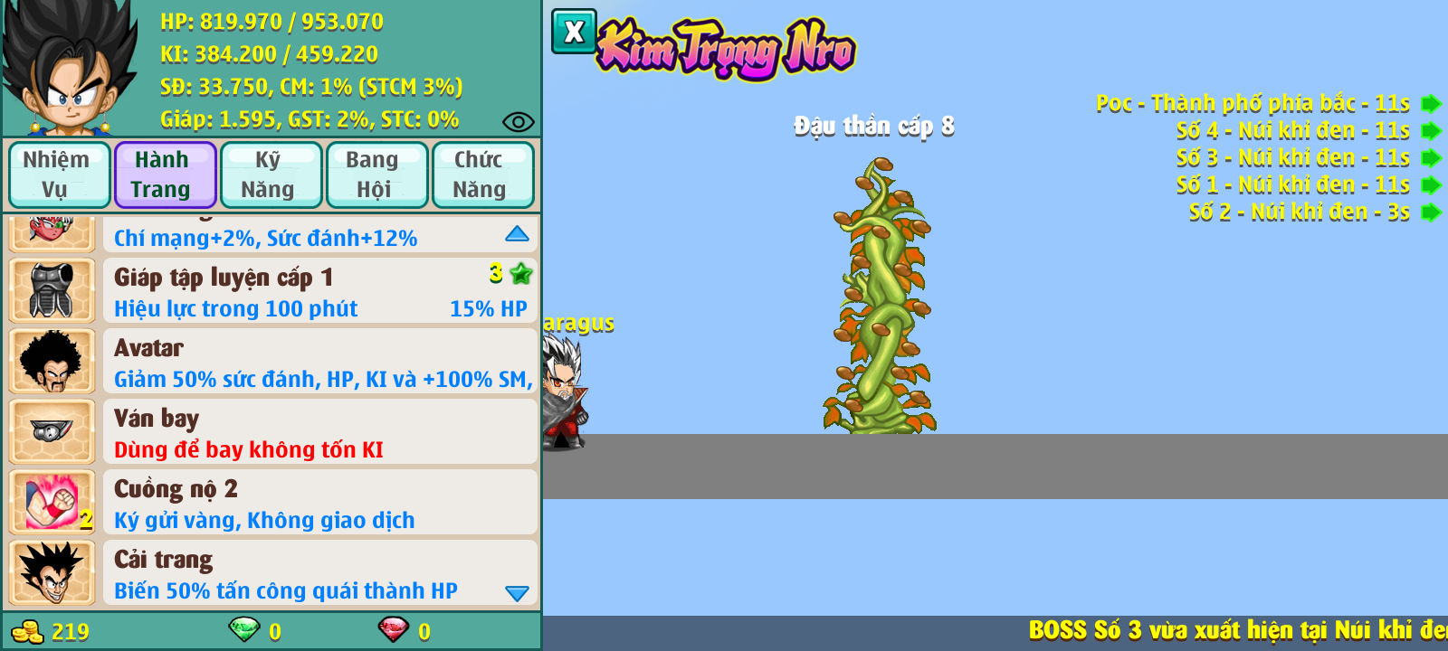 Nick Ngọc Rồng Online VIP giá rẻ, NickDaoQuan.Com, Shop Nick Ngọc Rồng