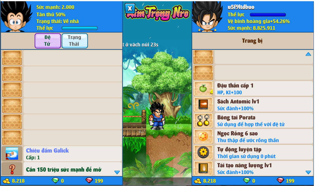 Nick Ngọc Rồng Online VIP giá rẻ, NickDaoQuan.Com, Shop Nick Ngọc Rồng
