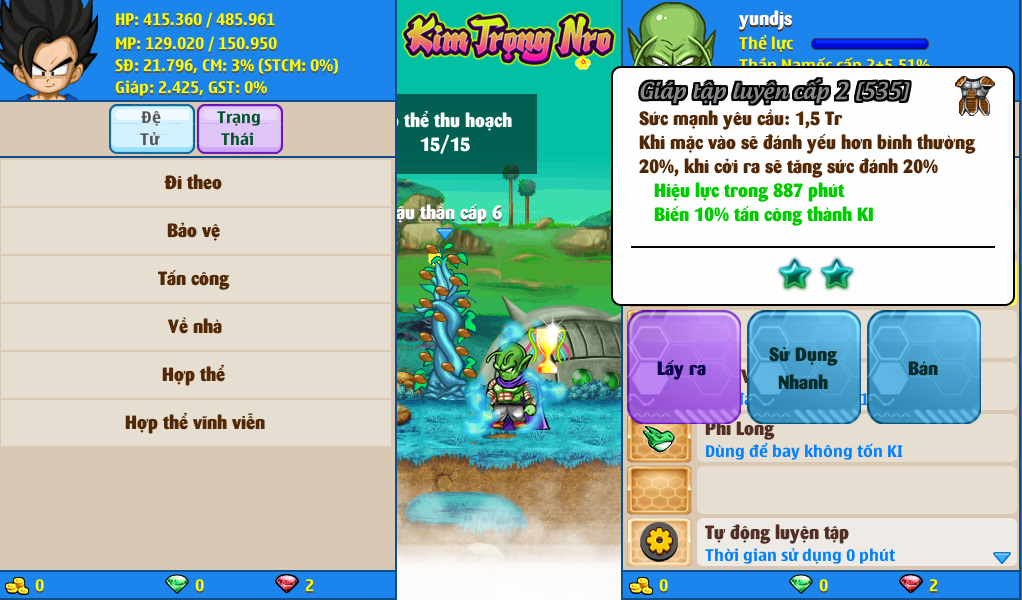 Nick Ngọc Rồng Online VIP giá rẻ, NickDaoQuan.Com, Shop Nick Ngọc Rồng