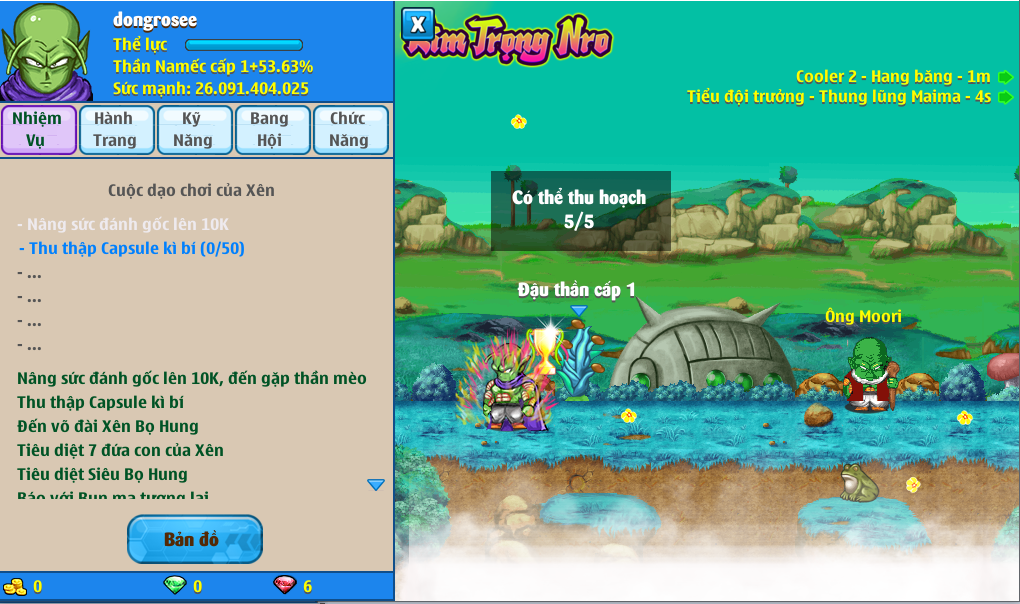 Nick Ngọc Rồng Online VIP giá rẻ, NickDaoQuan.Com, Shop Nick Ngọc Rồng