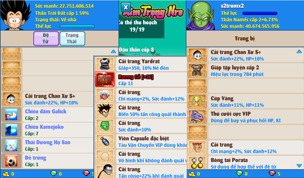 Nick Ngọc Rồng Online VIP giá rẻ, NickDaoQuan.Com, Shop Nick Ngọc Rồng