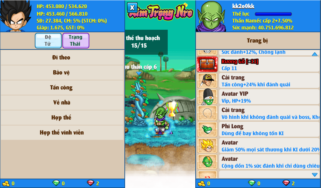 Nick Ngọc Rồng Online VIP giá rẻ, NickDaoQuan.Com, Shop Nick Ngọc Rồng
