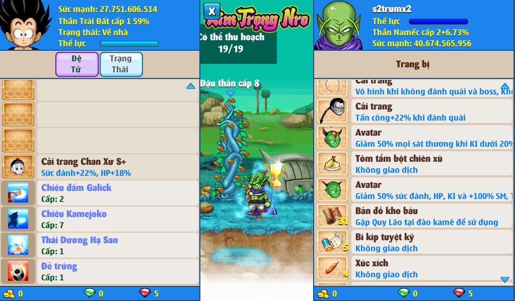 Nick Ngọc Rồng Online VIP giá rẻ, NickDaoQuan.Com, Shop Nick Ngọc Rồng