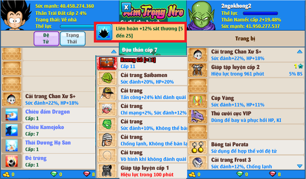 Nick Ngọc Rồng Online VIP giá rẻ, NickDaoQuan.Com, Shop Nick Ngọc Rồng