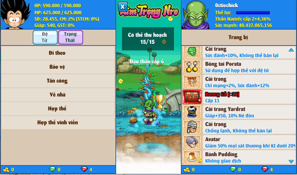 Nick Ngọc Rồng Online VIP giá rẻ, NickDaoQuan.Com, Shop Nick Ngọc Rồng