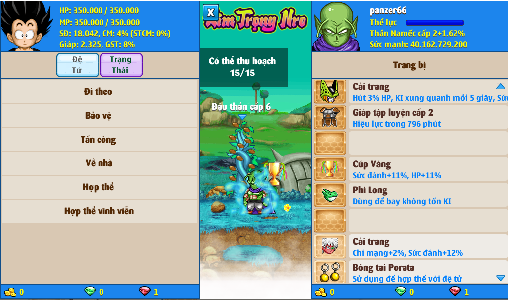 Nick Ngọc Rồng Online VIP giá rẻ, NickDaoQuan.Com, Shop Nick Ngọc Rồng