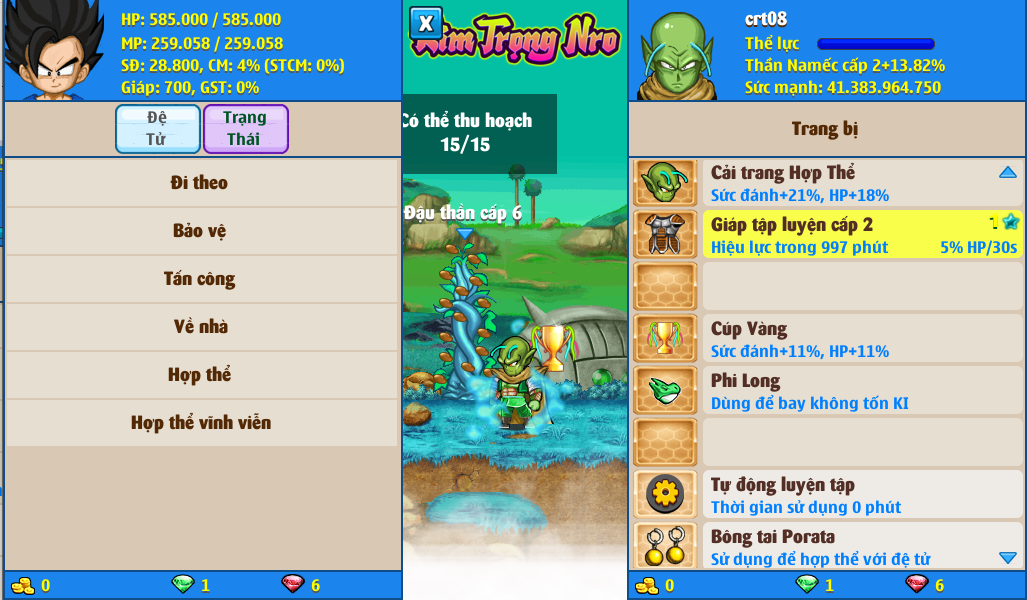 Nick Ngọc Rồng Online VIP giá rẻ, NickDaoQuan.Com, Shop Nick Ngọc Rồng