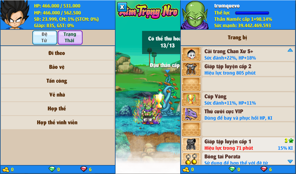 Nick Ngọc Rồng Online VIP giá rẻ, NickDaoQuan.Com, Shop Nick Ngọc Rồng