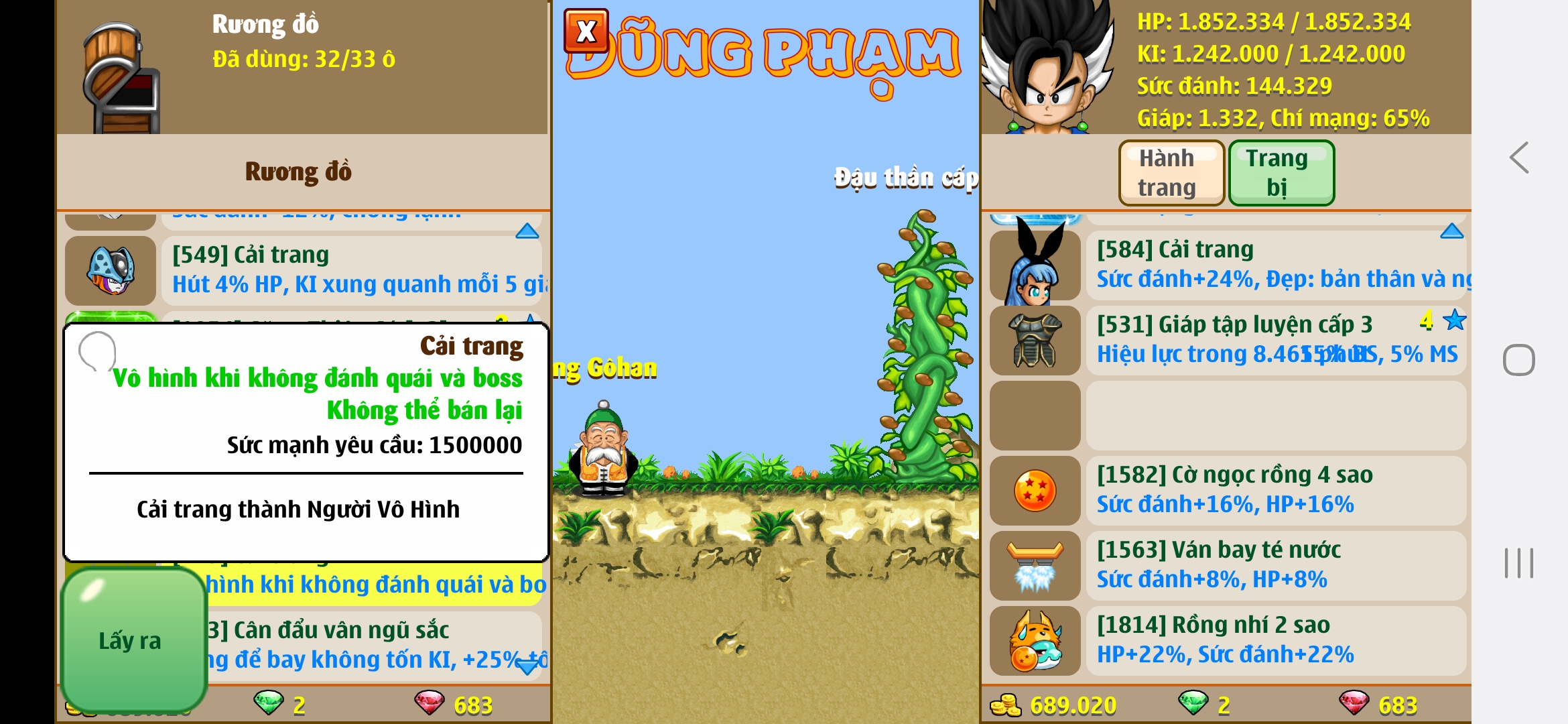 Nick Ngọc Rồng Online VIP giá rẻ, NickDaoQuan.Com, Shop Nick Ngọc Rồng