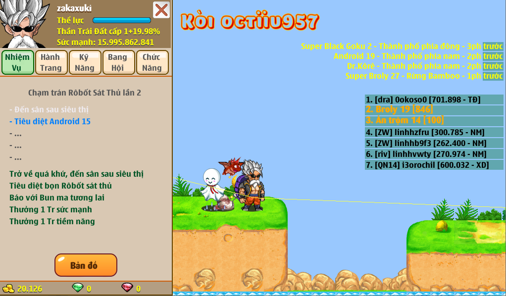 Nick Ngọc Rồng Online VIP giá rẻ, NickDaoQuan.Com, Shop Nick Ngọc Rồng