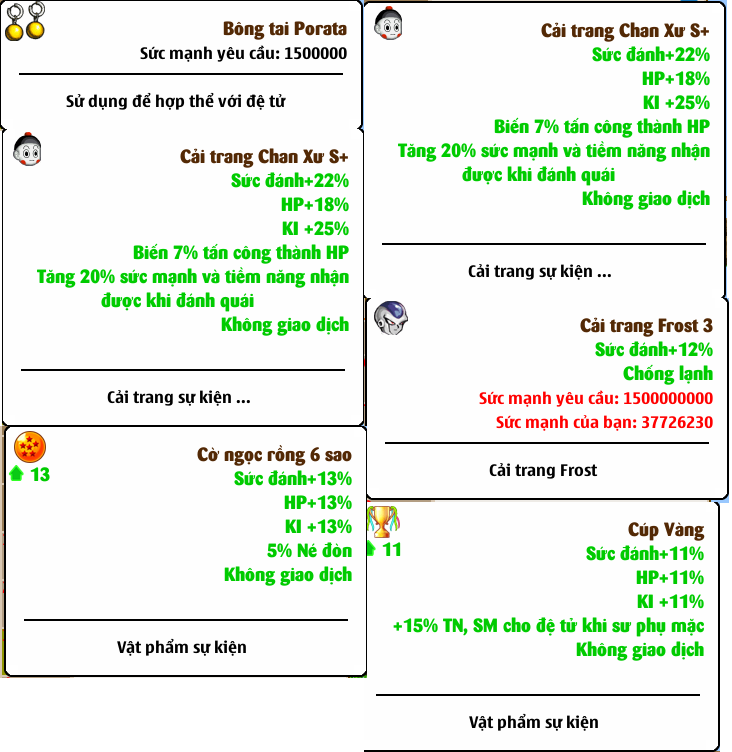 Nick Ngọc Rồng Online VIP giá rẻ, NickDaoQuan.Com, Shop Nick Ngọc Rồng