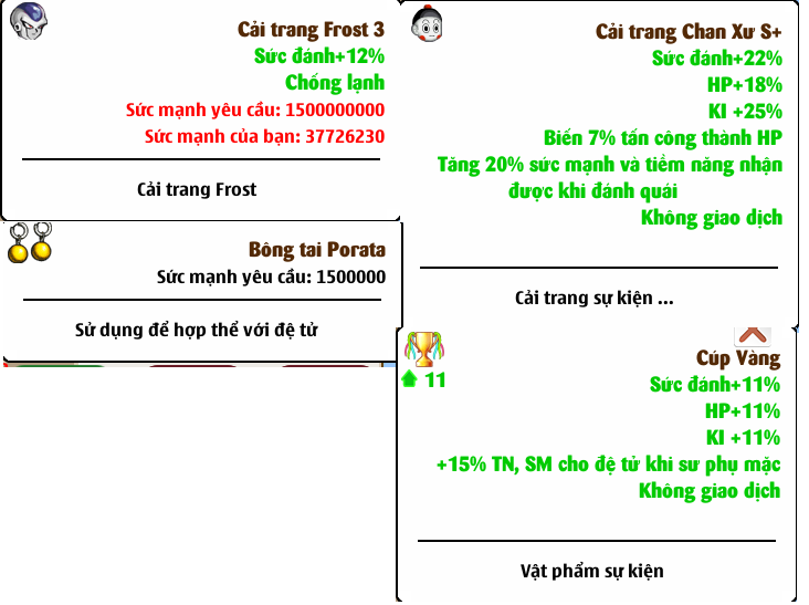 Nick Ngọc Rồng Online VIP giá rẻ, NickDaoQuan.Com, Shop Nick Ngọc Rồng