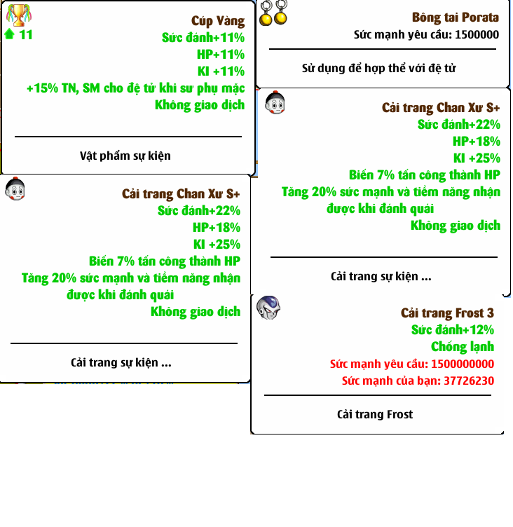 Nick Ngọc Rồng Online VIP giá rẻ, NickDaoQuan.Com, Shop Nick Ngọc Rồng