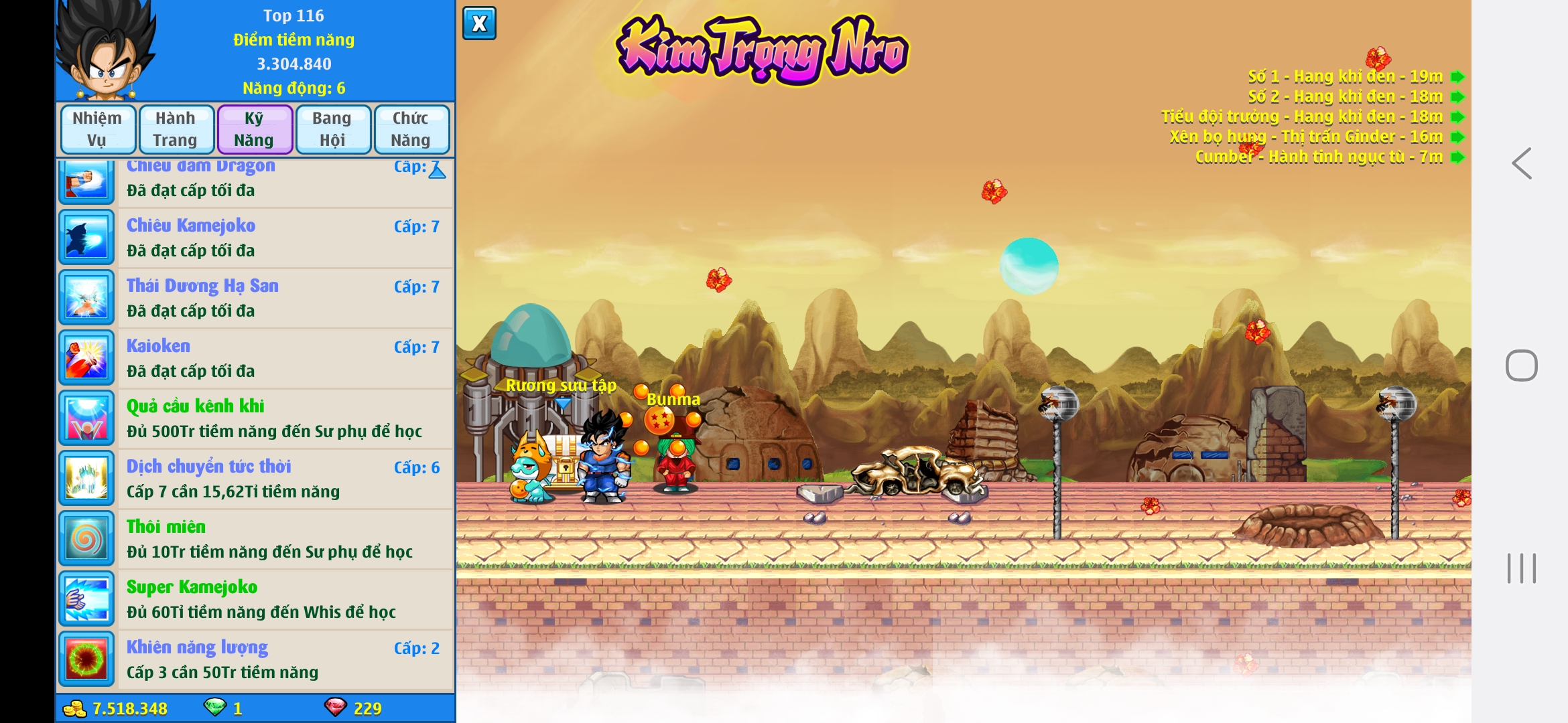 Nick Ngọc Rồng Online VIP giá rẻ, NickDaoQuan.Com, Shop Nick Ngọc Rồng