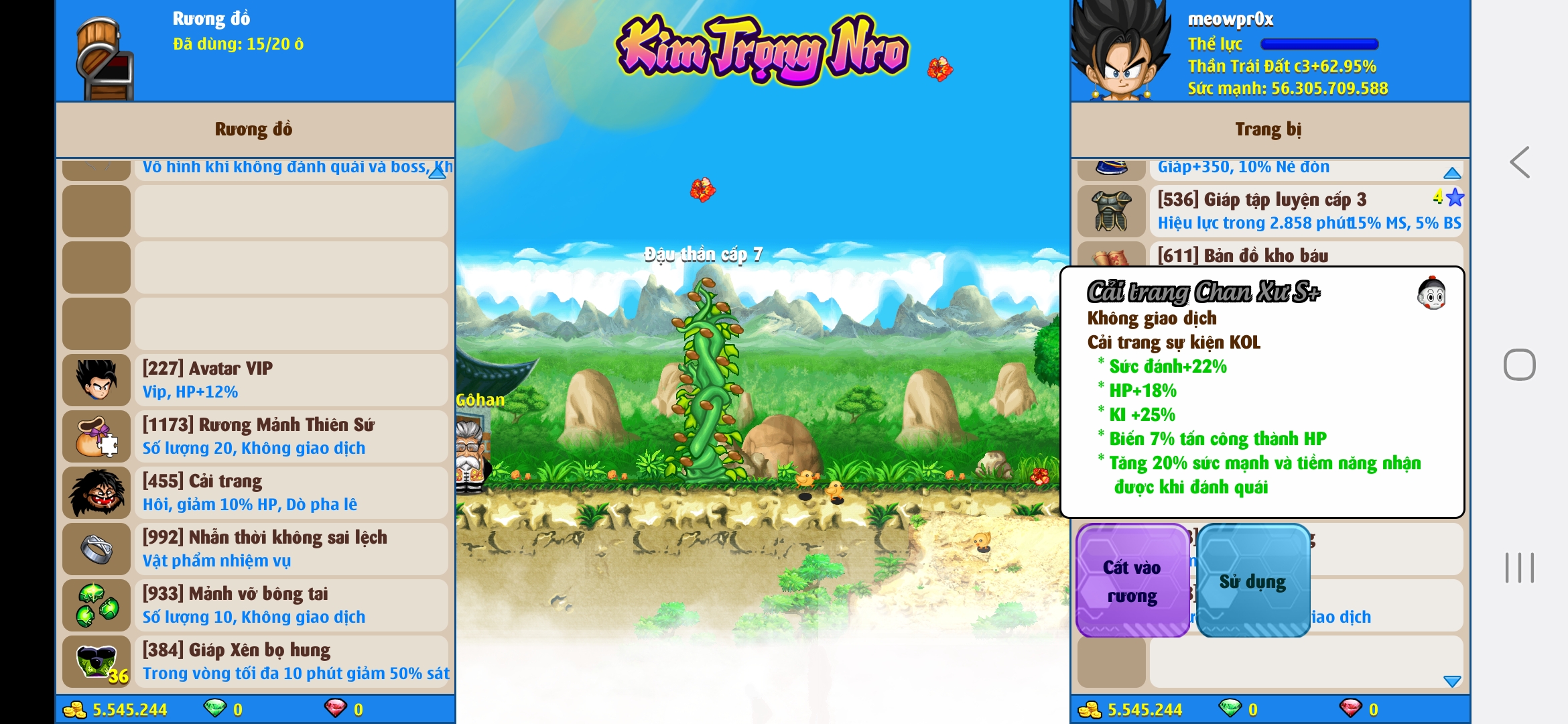 Nick Ngọc Rồng Online VIP giá rẻ, NickDaoQuan.Com, Shop Nick Ngọc Rồng
