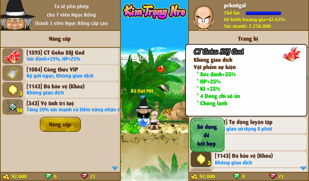 Nick Ngọc Rồng Online VIP giá rẻ, NickDaoQuan.Com, Shop Nick Ngọc Rồng