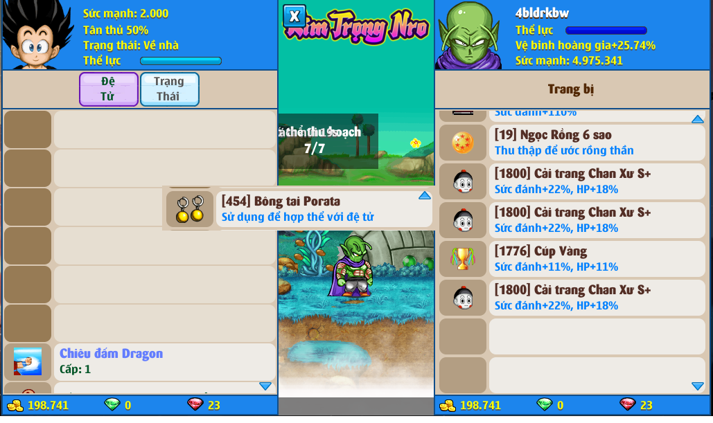 Nick Ngọc Rồng Online VIP giá rẻ, NickDaoQuan.Com, Shop Nick Ngọc Rồng