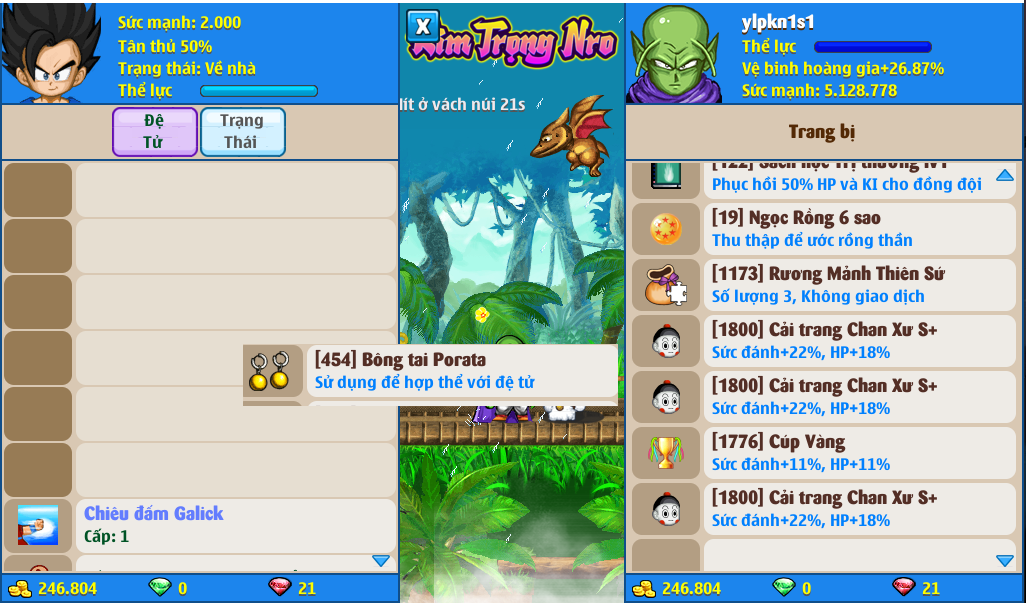 Nick Ngọc Rồng Online VIP giá rẻ, NickDaoQuan.Com, Shop Nick Ngọc Rồng