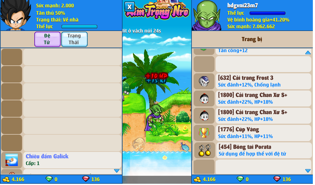 Nick Ngọc Rồng Online VIP giá rẻ, NickDaoQuan.Com, Shop Nick Ngọc Rồng