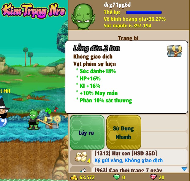 Nick Ngọc Rồng Online VIP giá rẻ, NickDaoQuan.Com, Shop Nick Ngọc Rồng