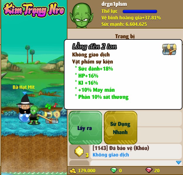Nick Ngọc Rồng Online VIP giá rẻ, NickDaoQuan.Com, Shop Nick Ngọc Rồng